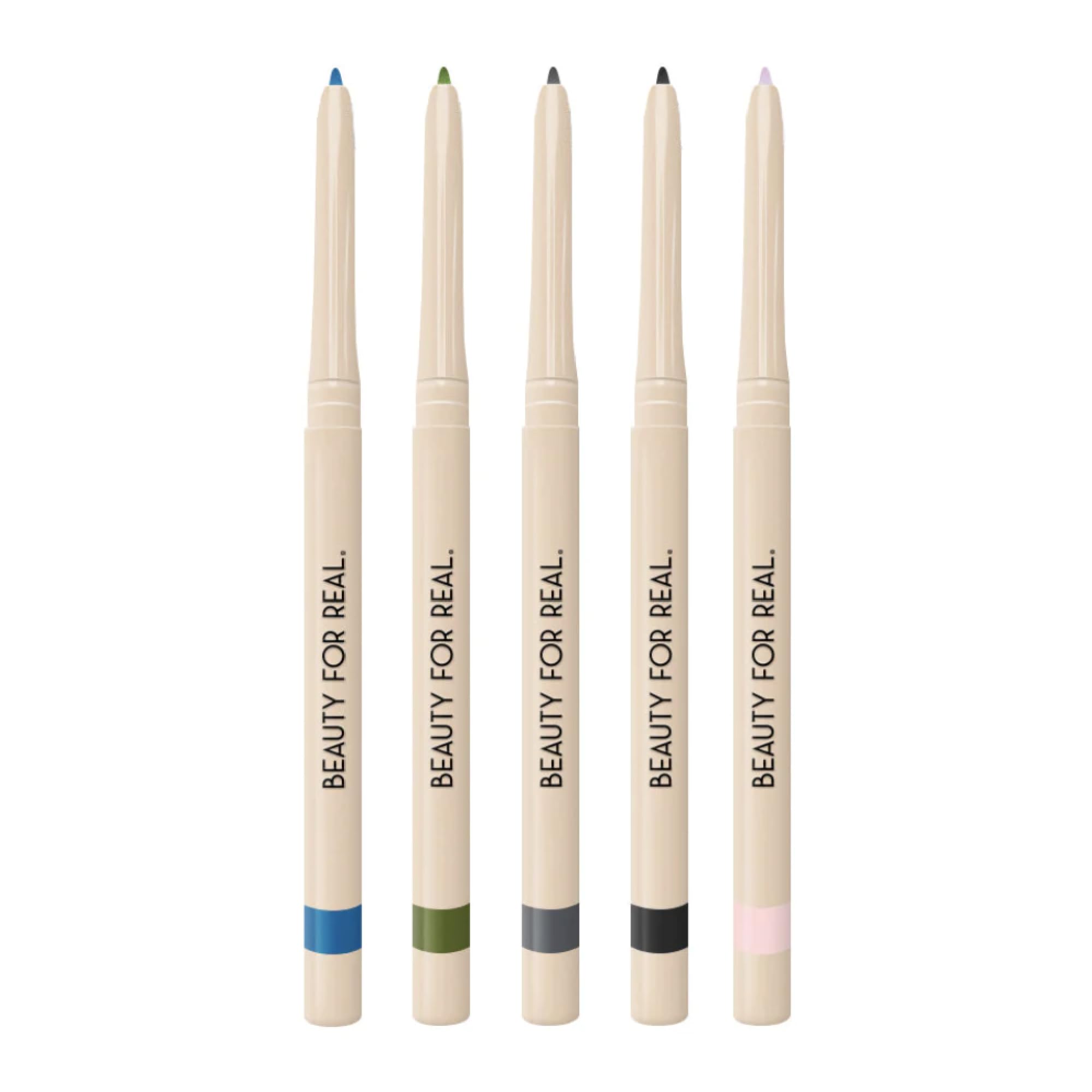 Beauty For Real I-Line 24-7 Eyeliner Whiskey – Brown Copper Shimmer, Waterproof & Safe for Sensitive Eyes | 0.01 oz