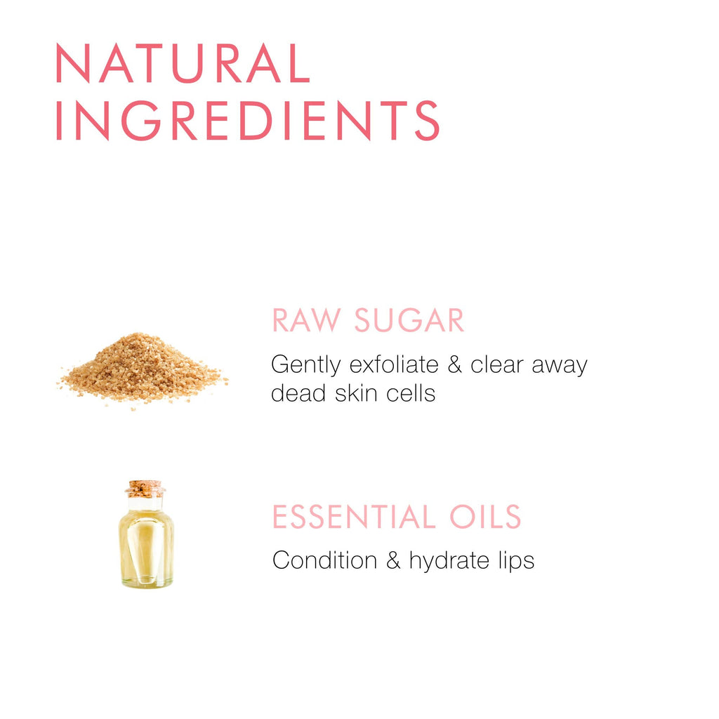 Beauty For Real Lip Revival Set of 2 – Exfoliating Sugar Lip Scrub in Orange Spice & Spearmint | Organic, Vegan, Cruelty-Free