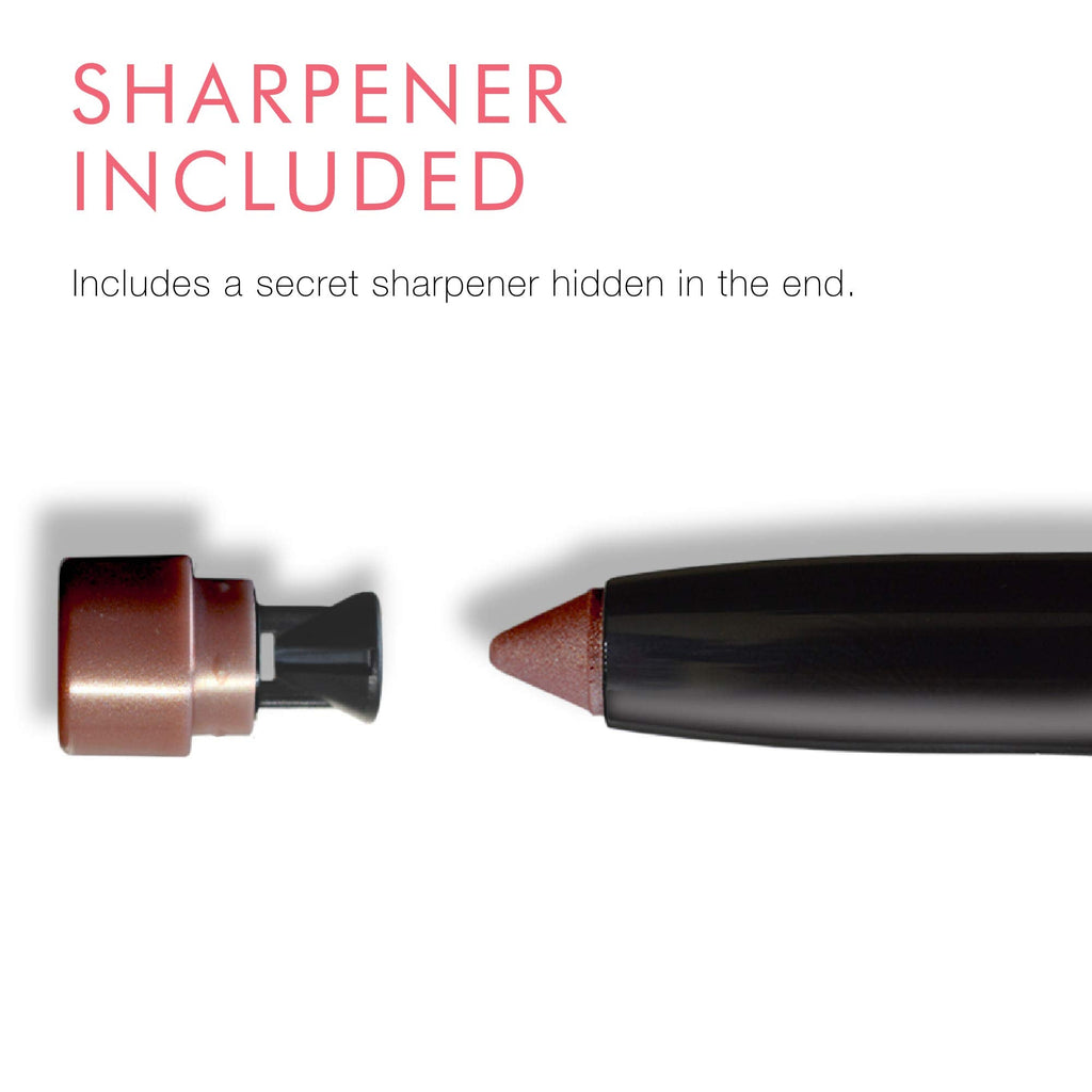 Beauty For Real Shadow Stx All Day Latte – Waterproof Cream-to-Powder Eyeshadow Stick with Built-in Sharpener