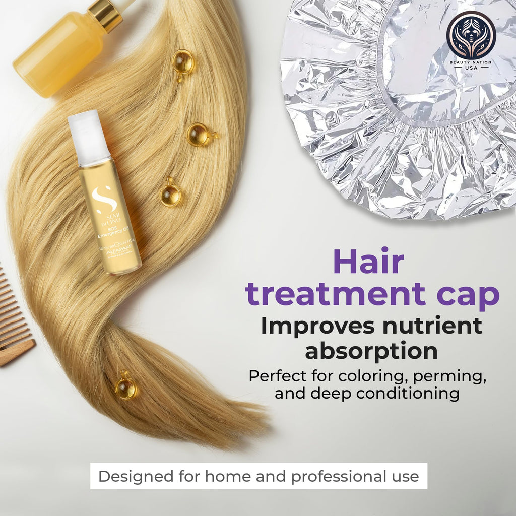 Alfaparf SOS Reconstruction Reparative Emergency Oil — 6 Vials + Conditioning Cap | Beauty Nation USA