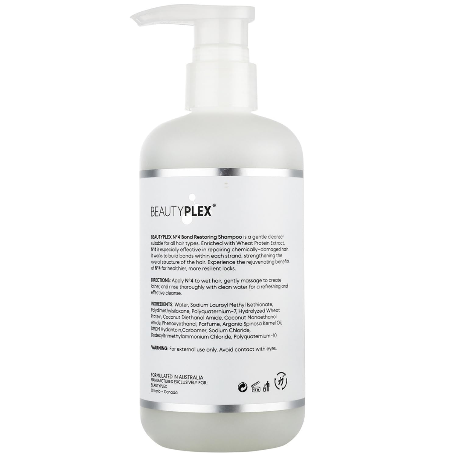 BEAUTY PLEX No. 4 Shampoo for Thinning Hair (Women) | Bond Repair & Moisture | 450ml
