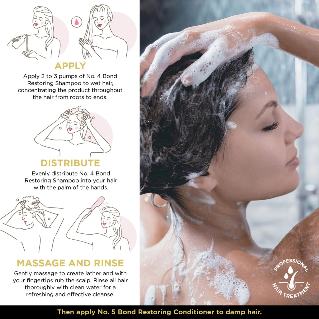 BEAUTY PLEX No. 4 Shampoo for Thinning Hair (Women) | Bond Repair & Moisture | 450ml