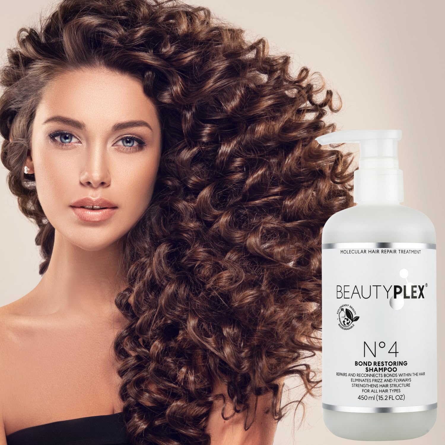 BEAUTY PLEX No. 4 Shampoo for Thinning Hair (Women) | Bond Repair & Moisture | 450ml