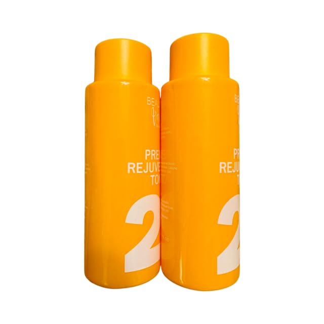 Beauty Vault Premium Rejuvenating Toner – 2 x 120mL Bottles for Hydration & Pore Refinement