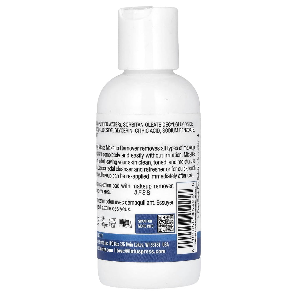 Beauty Without Cruelty - Extra Gentle Eye Make-Up Remover 4 oz