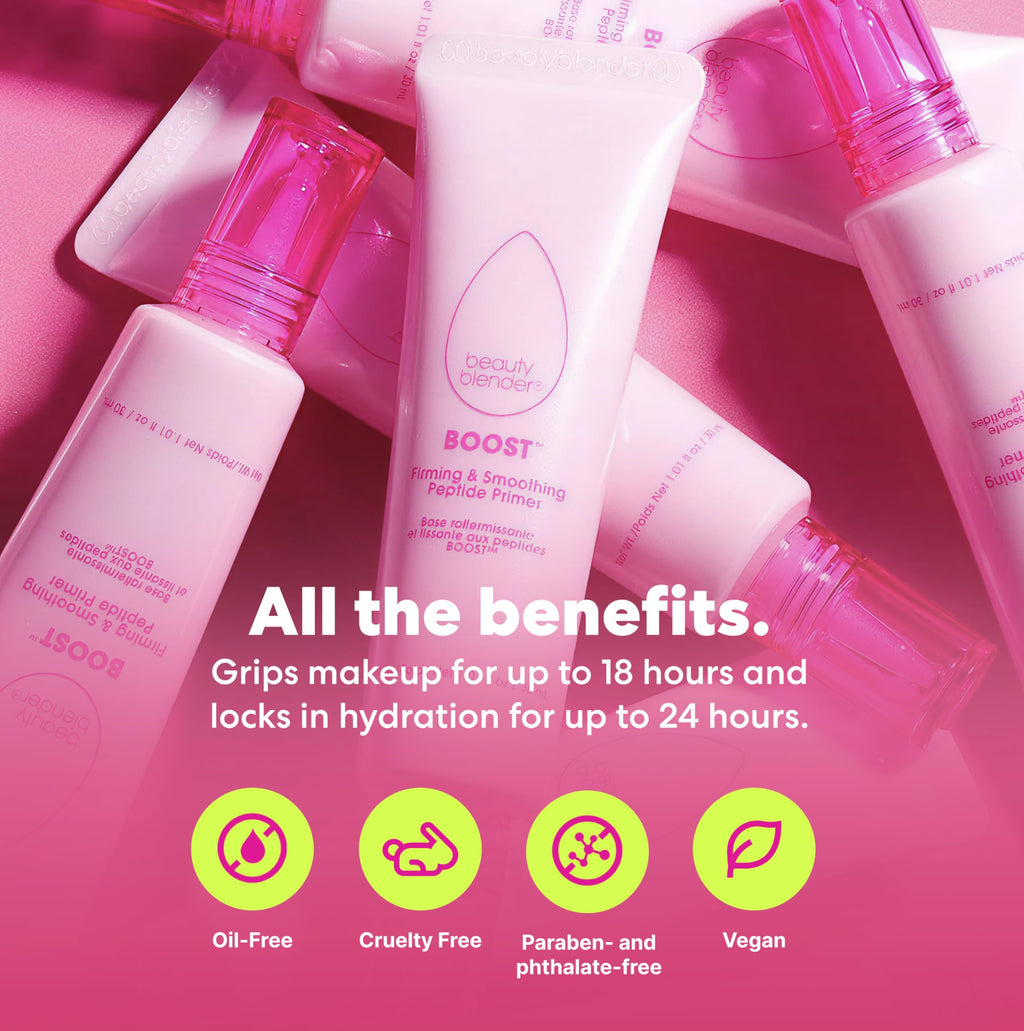 Beautyblender Boost 18-Hour Firming & Smoothing Primer | Peptides & Ceramides
