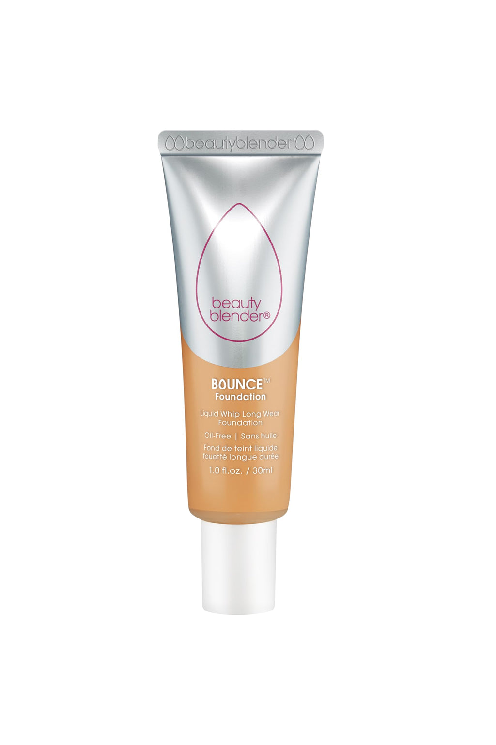 Beautyblender Bounce Liquid Whip Foundation — Full Coverage Matte, 24H Oil-Free (4.00 N/O Tan Ginger) Version 2.0