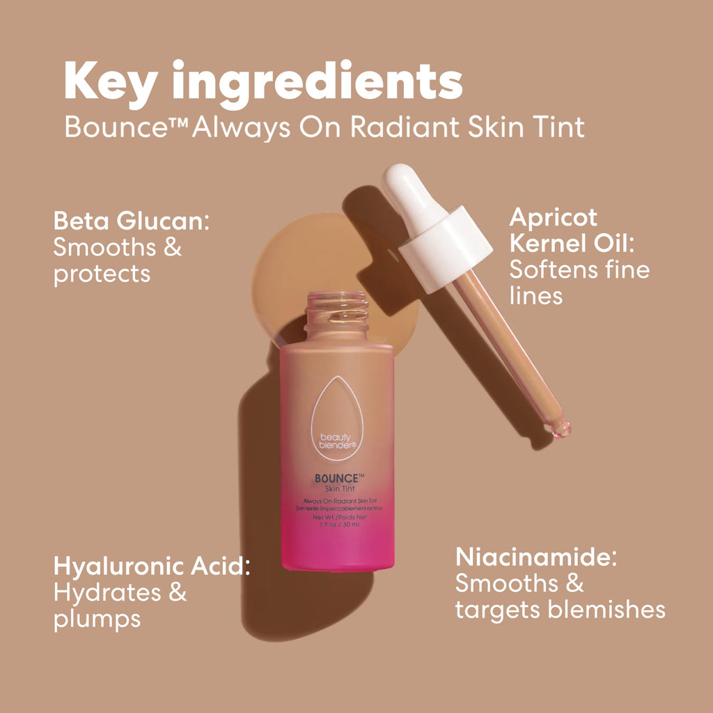 Beautyblender 12-Hour Radiant Skin Tint Tan 5 – Hydrating Serum Foundation
