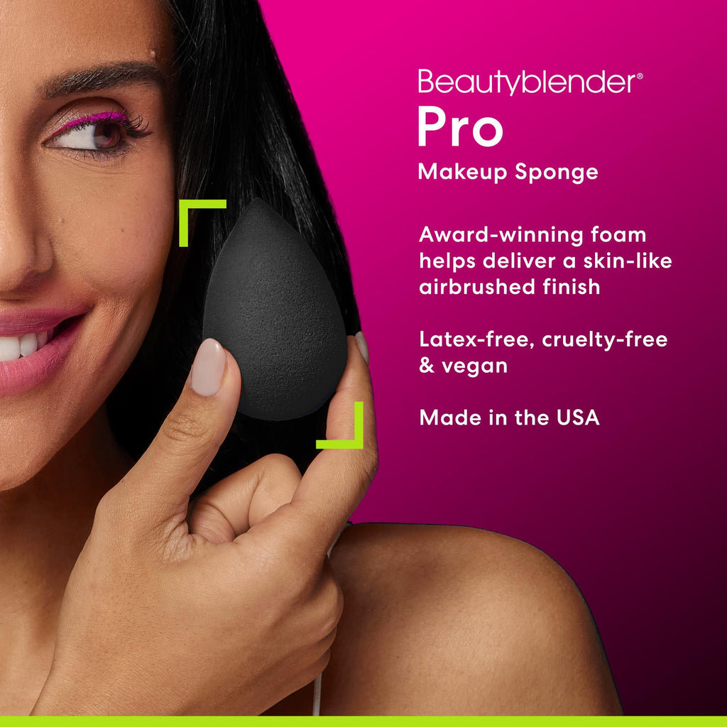 Beautyblender Pro Blender Sponge | Aqua-Activated, Streak-Free, Vegan & Made in USA
