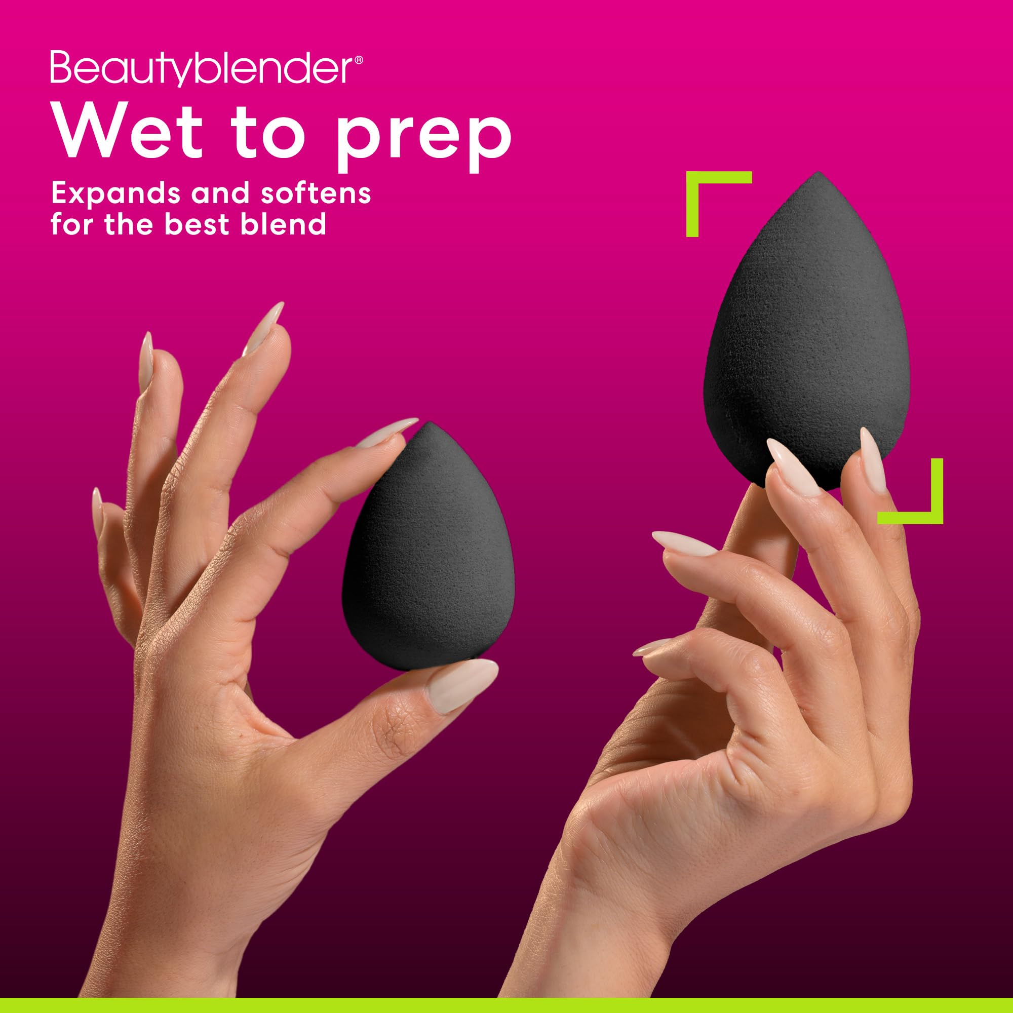 Beautyblender Pro Blender Sponge | Aqua-Activated, Streak-Free, Vegan & Made in USA