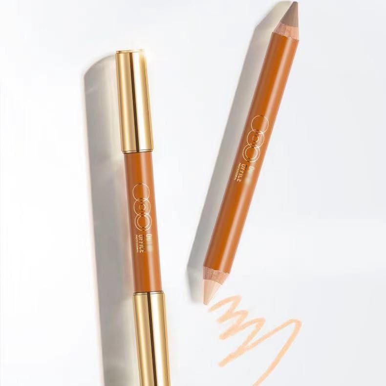 BeautyMall 1 PC Double Ends Contour Pencil Highlighter – Multi-Functional Contour & Highlight Duo (02#, 5g)
