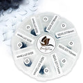 BeautyPros 5D Premade Volume Lash Extension Kit – 1000 Premade Fans, 9-16mm, C-Curl, Pointed Handmade