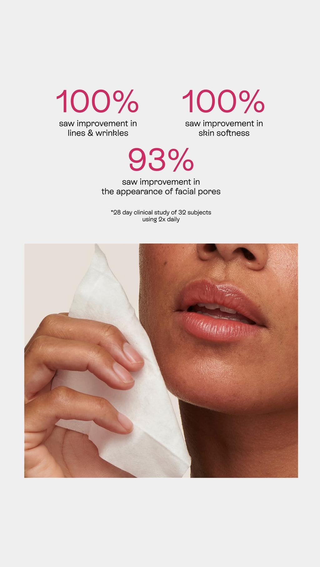 BeautyStat Triple Action One-Step Daily Exfoliating Peel Pad — Uneven Tone & Texture, Enlarged Pores (Made in USA)