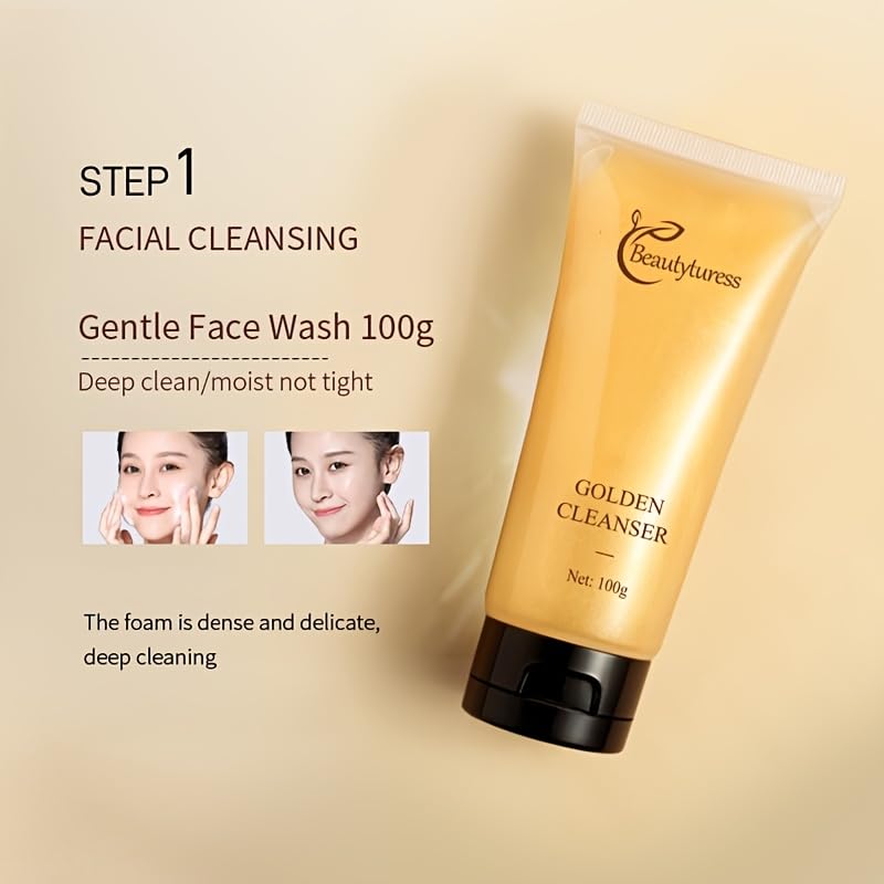 BEAUTYTURESS Snail Mucin Skincare Set – Deep Hydration for All Skin Types
