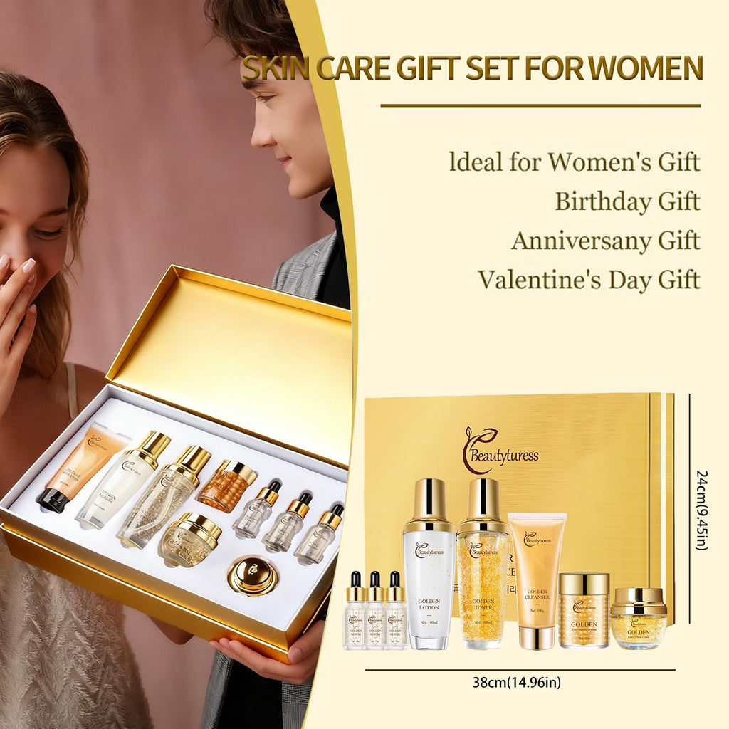 BEAUTYTURESS Snail Mucin Skincare Set – Deep Hydration for All Skin Types