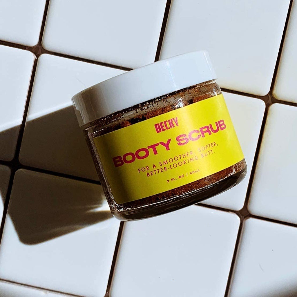 Becky Natural Walnut Scrub + Exfoliator | Smooth Skin, May Help Bumps & Stretch Marks
