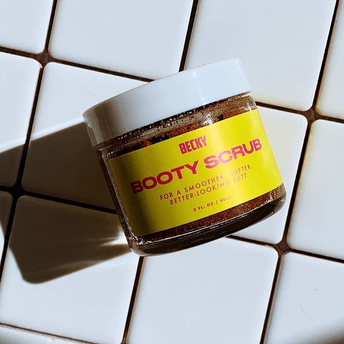 Becky Natural Walnut Scrub + Exfoliator | Smooth Skin, May Help Bumps & Stretch Marks
