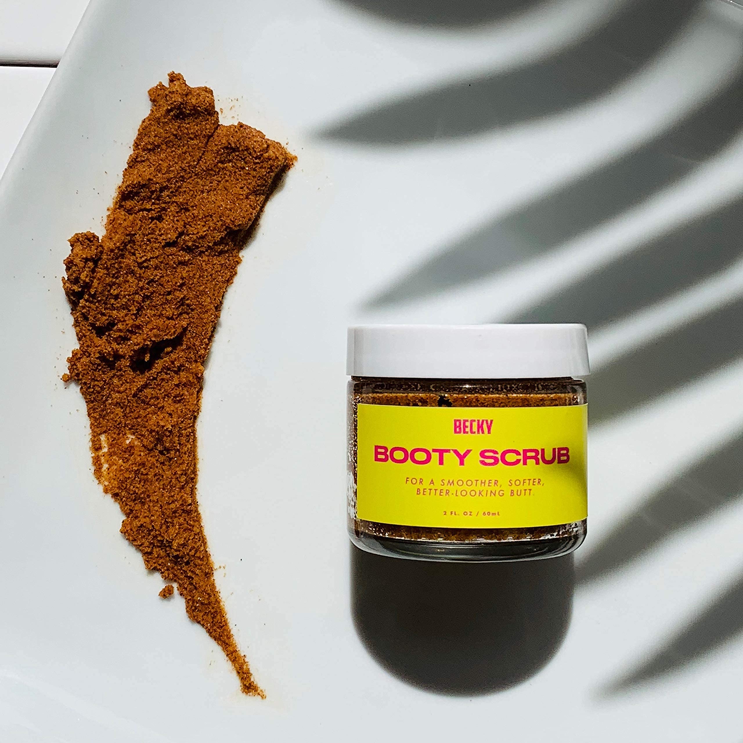 Becky Natural Walnut Scrub + Exfoliator | Smooth Skin, May Help Bumps & Stretch Marks