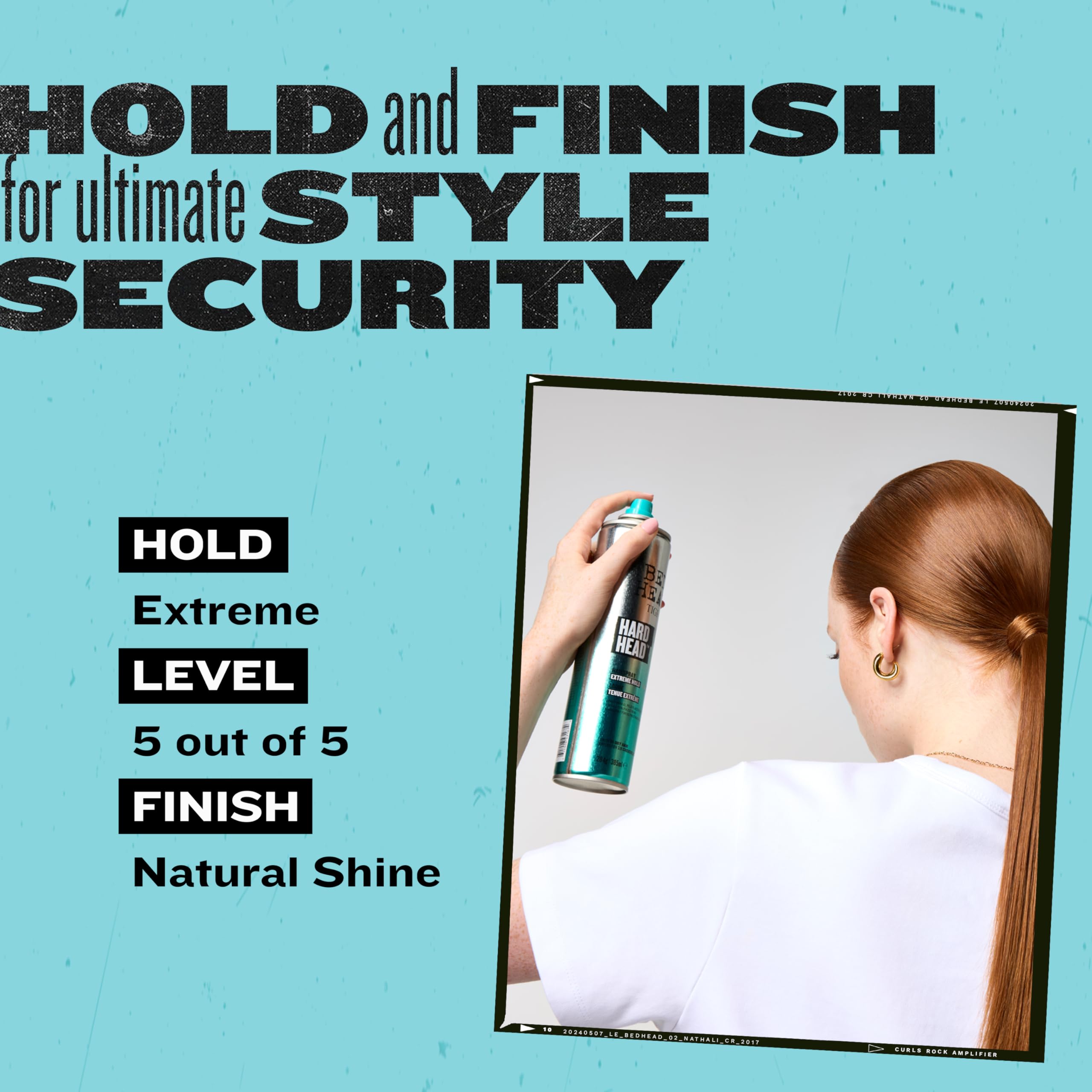 Bed Head by TIGI Hard Head Hairspray – Extra Strong Hold for All Hair Types | 3 oz (3 Pack)