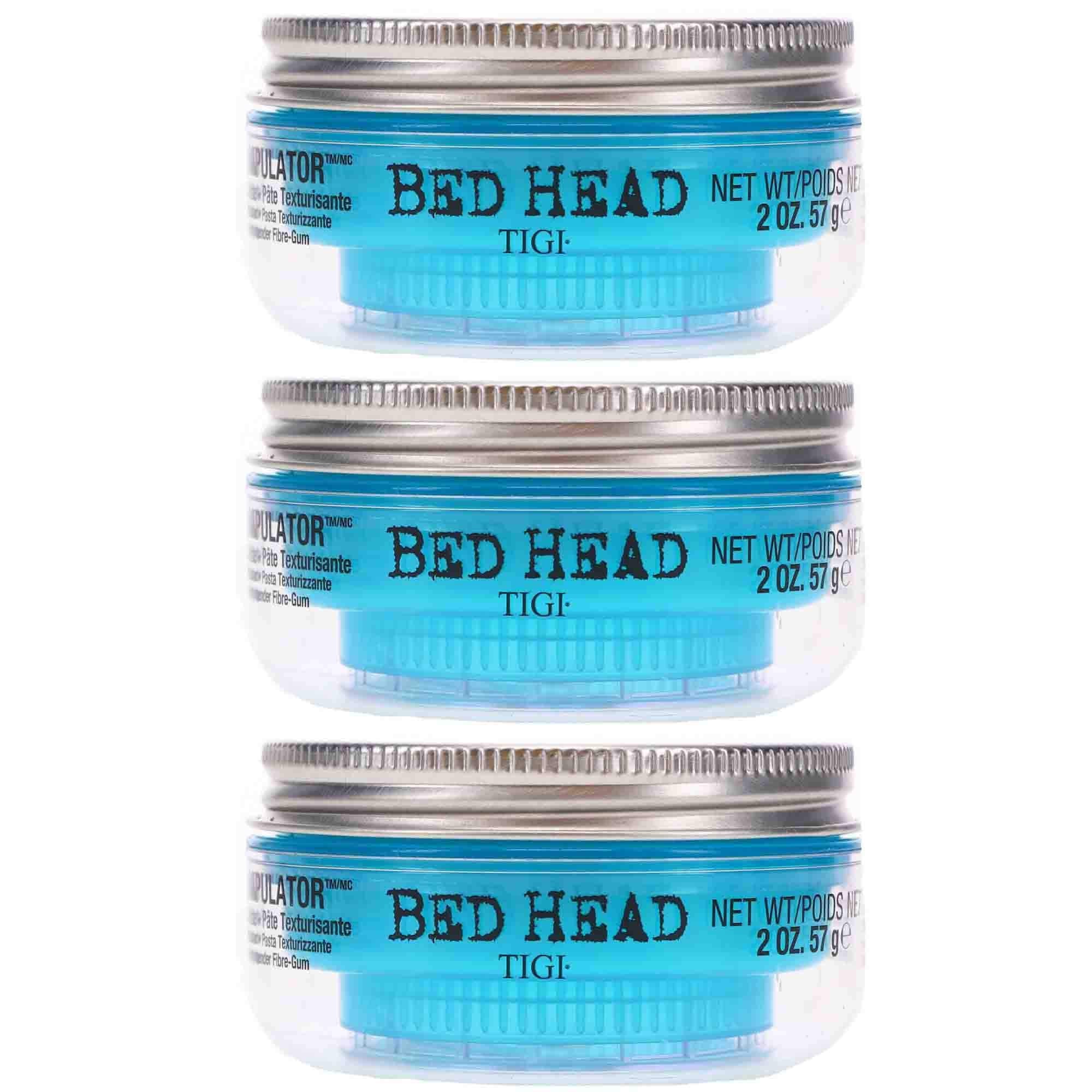 Bed Head Manipulator Texturizing Putty – Firm Hold Styling Putty for Short to Medium Hair (3-Pack, 2 oz each)