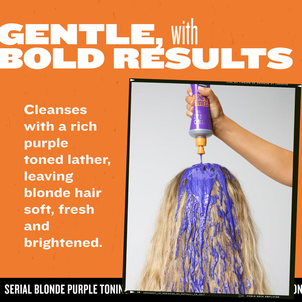 Bed Head Serial Blonde Conditioner for Damaged Blonde Hair – Pack of 2 (13.53 Fl Oz Each)