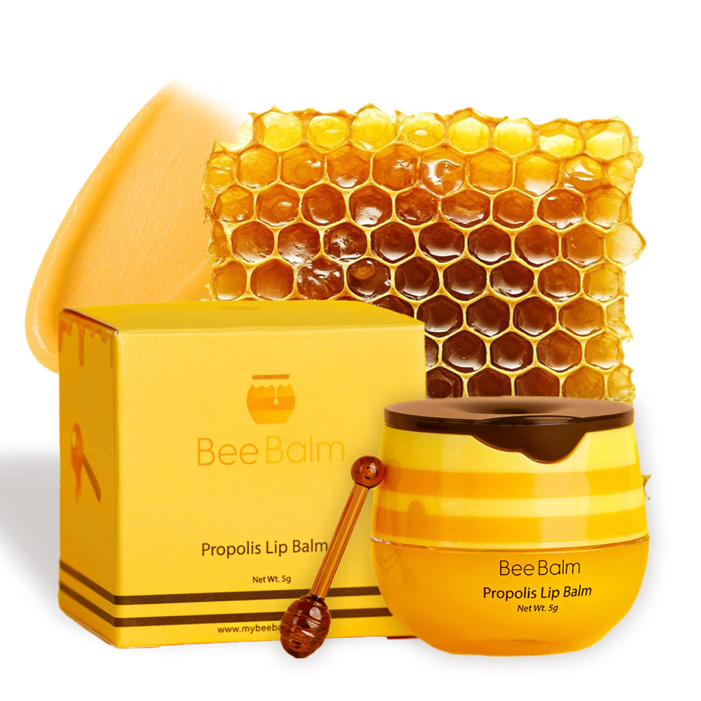 Bee Balm Original Lip Balm – Propolis Hydration for Dry Lips with Honey & Vitamin E