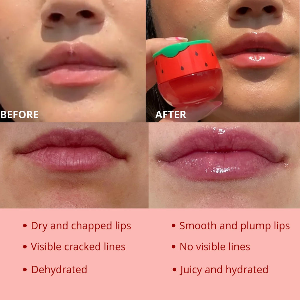 Bee Balm Original Lip Balm – Watermelon Hydration with Propolis, Honey & Vitamin E