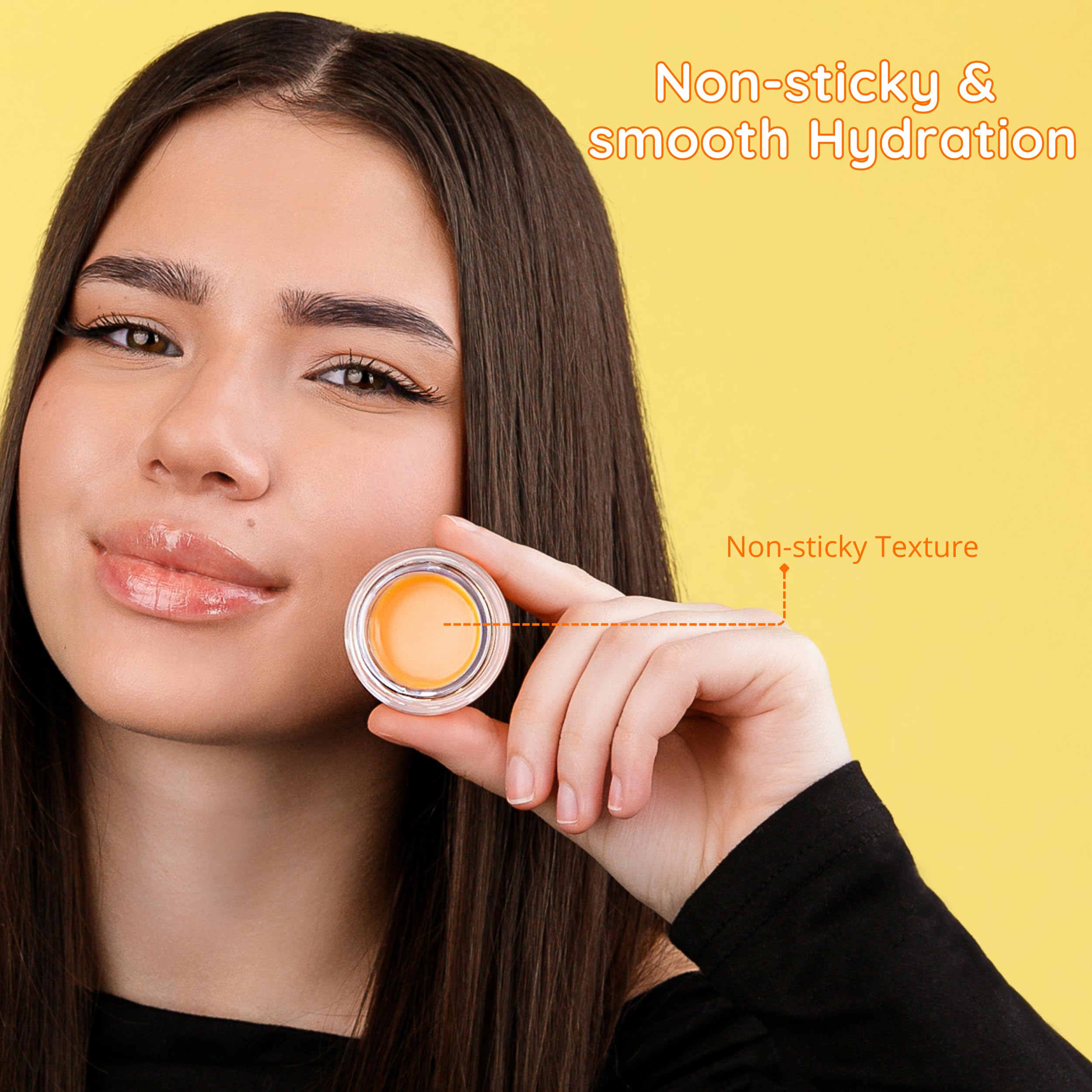 Bee Balm Original Peach Lip Balm – Hydrating Honey Pot with Propolis, Honey & Vitamin E (Pack of 2)