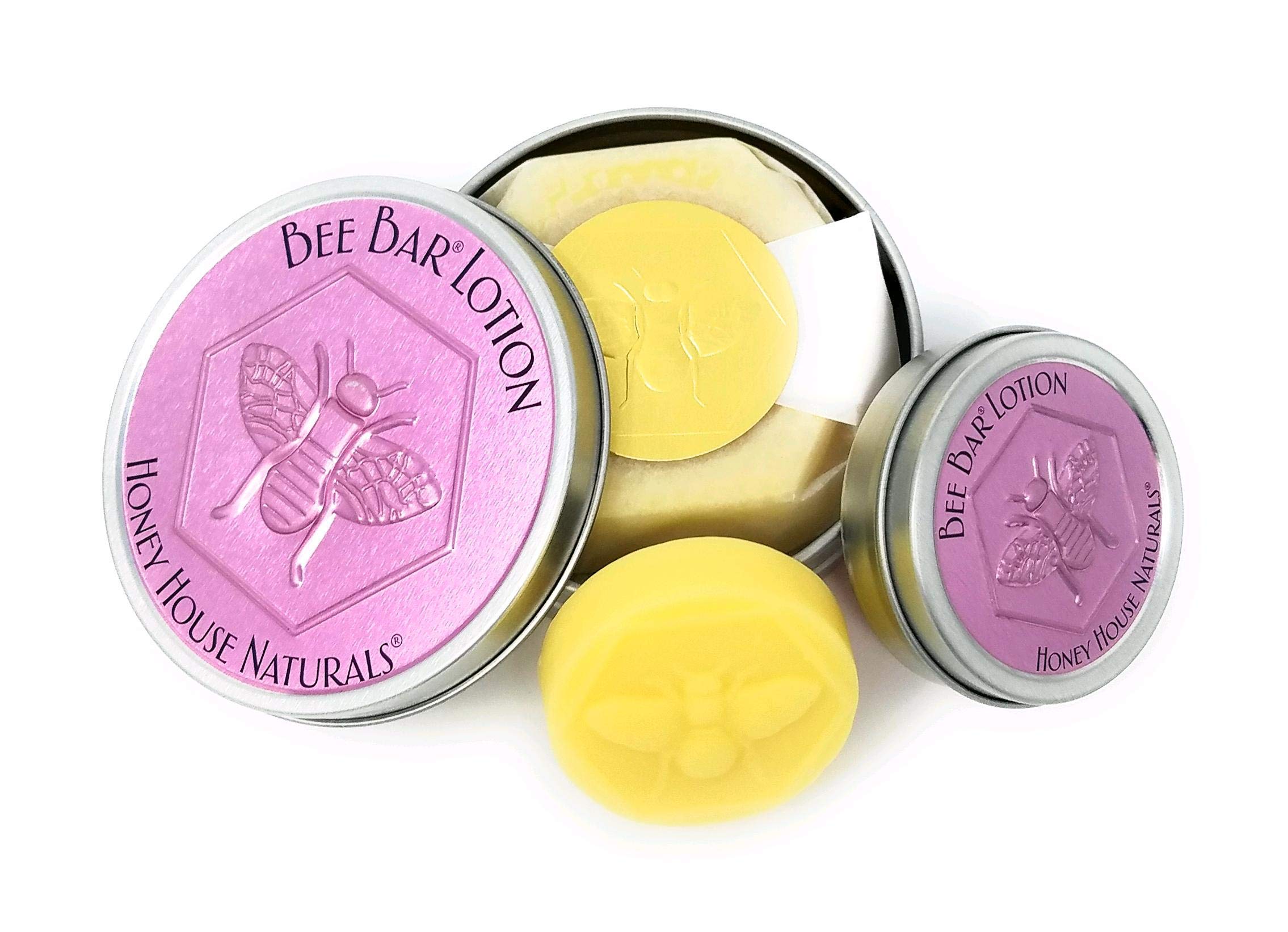 Bee Bar Honey House Naturals Duo – Lavender | Small 0.6 oz & Large 2 oz