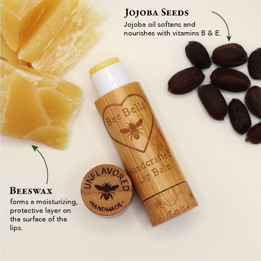Bee Bella Lip Balm Holiday Gift Box – 5 Flavor Set