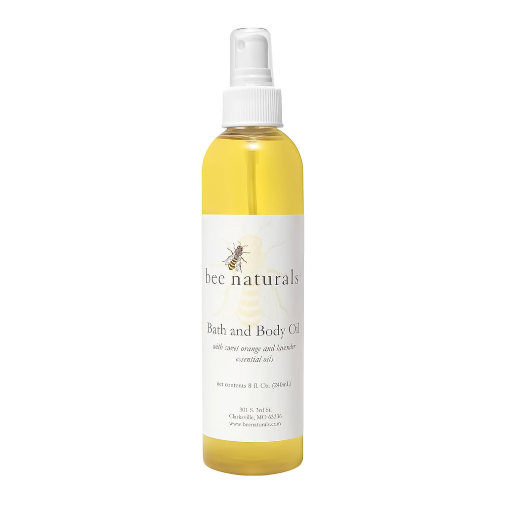 Bee Naturals Bath & Body Oil – 8 oz | Luxurious Skin Moisturizer