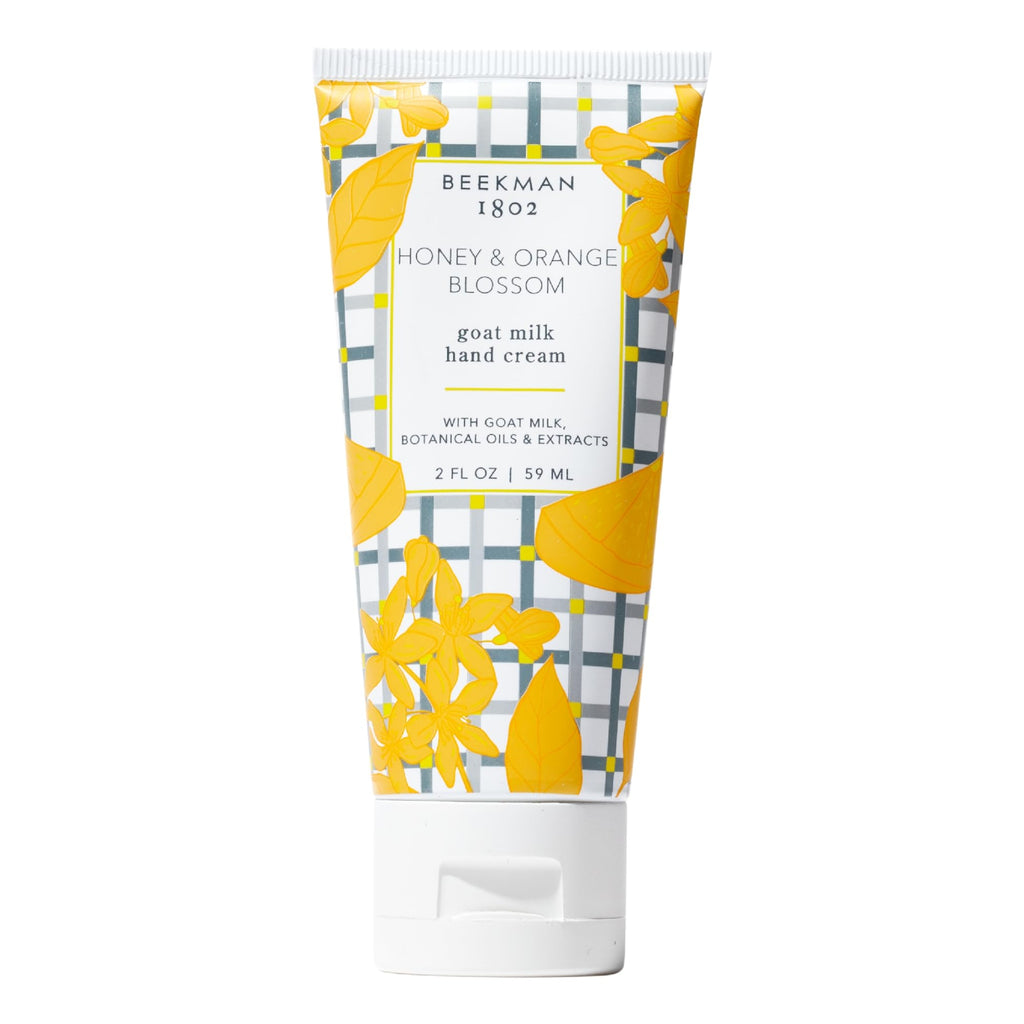 Beekman 1802 Goat Milk Hand Cream – Honey & Orange Blossom, 2 oz – Non-Greasy, Sensitive Skin Friendly