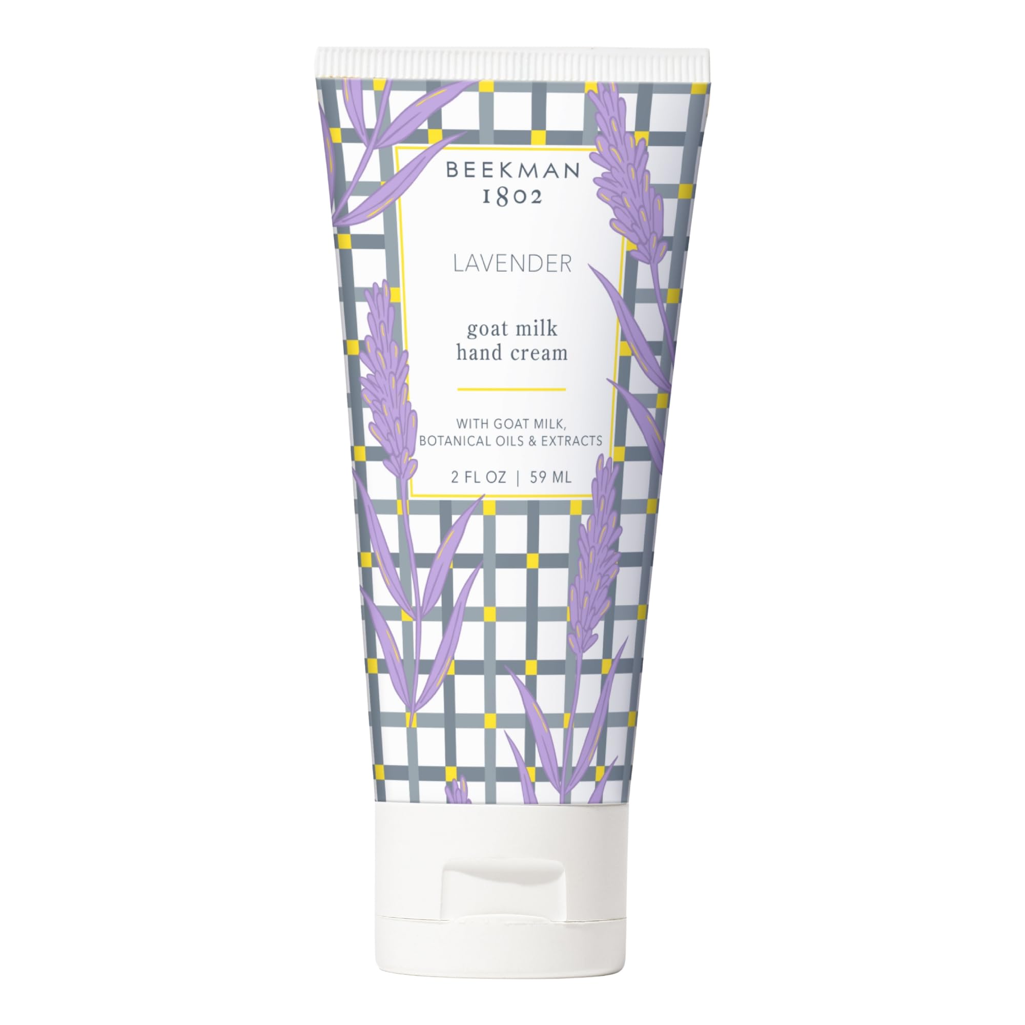 Beekman 1802 Goat Milk Hand Cream – Lavender – 2 oz | Non-Greasy Moisturizing Lotion