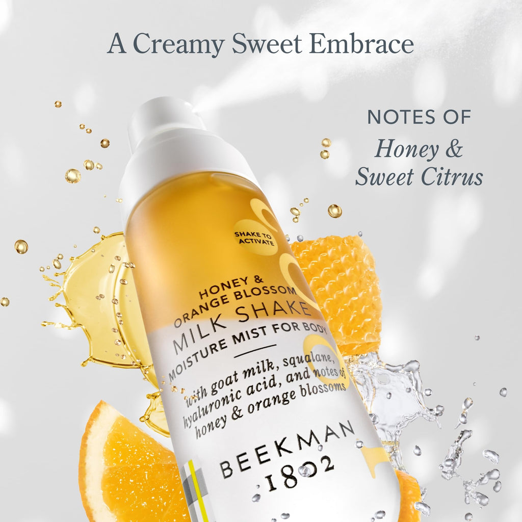 Beekman 1802 Milk Shake Body Mist – Honey & Orange Blossom
