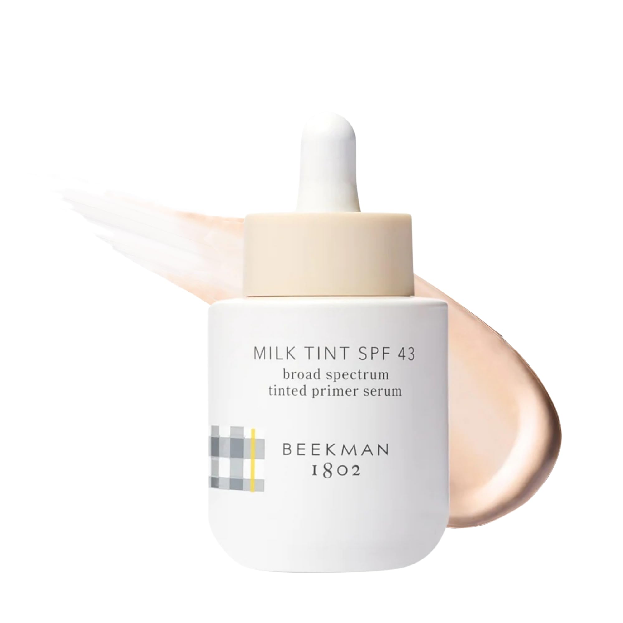 Beekman 1802 Milk Tint Primer SPF 43 – Goat Milk, Cruelty-Free, 1 oz