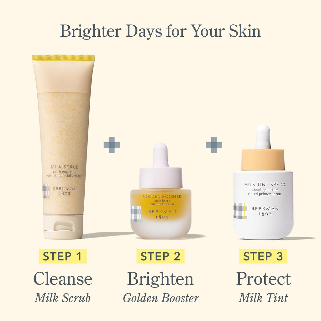 Beekman 1802 Milk Tint Face Primer SPF 43 | Tinted Mineral SPF Primer