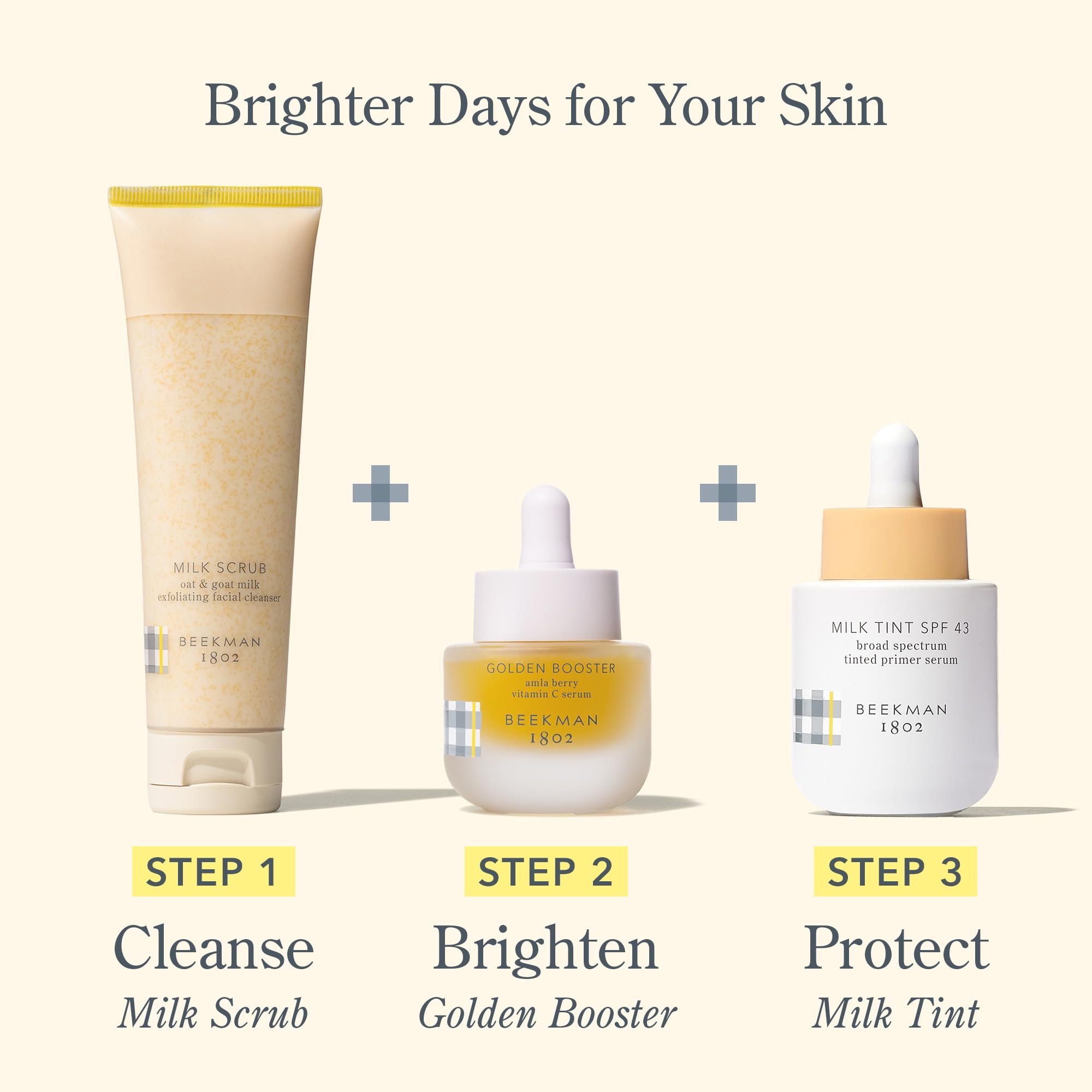 Beekman 1802 Milk Tint Face Primer SPF 43 | Tinted Mineral SPF Primer