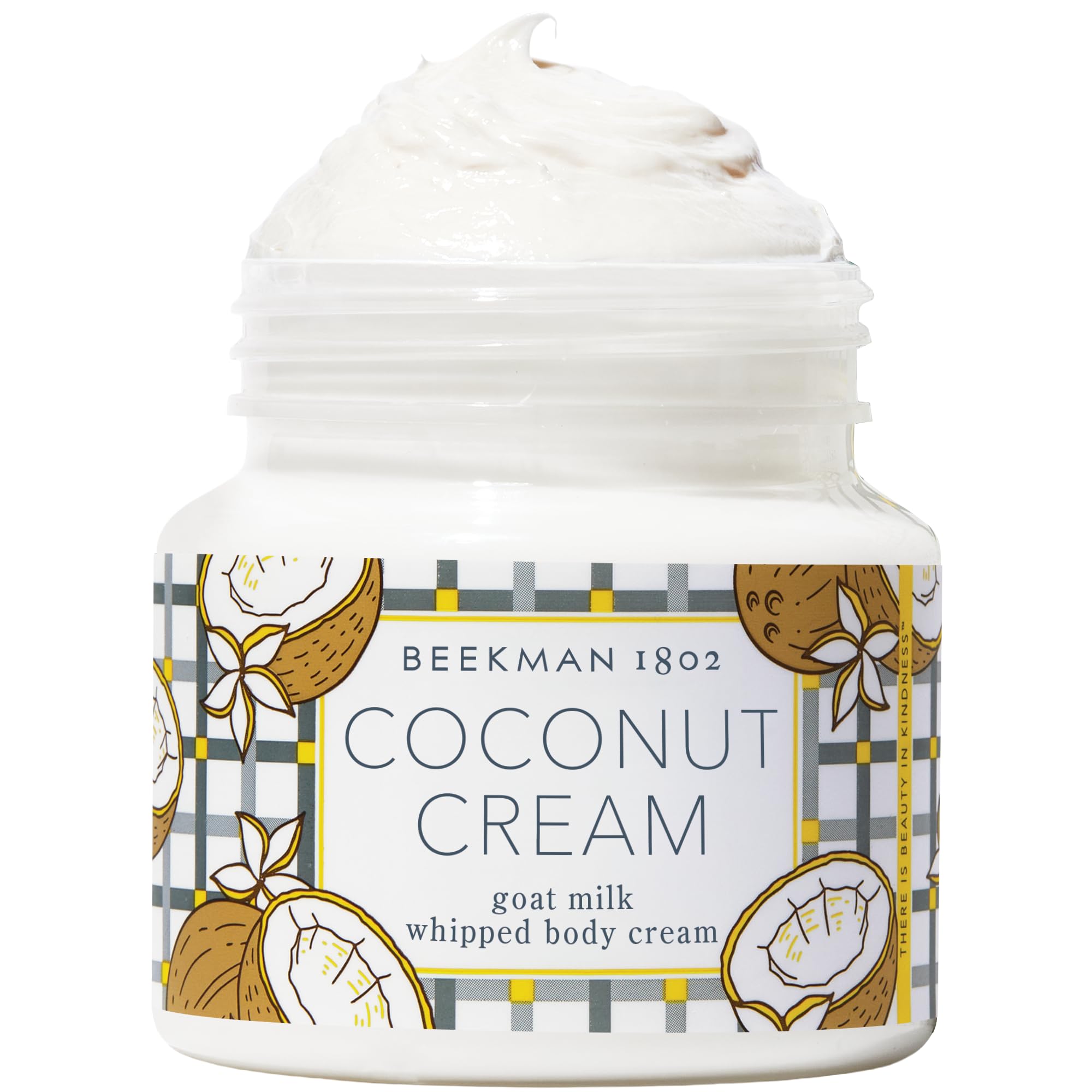 Beekman 1802 Whipped Body Cream – Deep Hydration with Goat Milk, Mango Seed Butter & Vitamin E (8 oz) – Coconut Cream