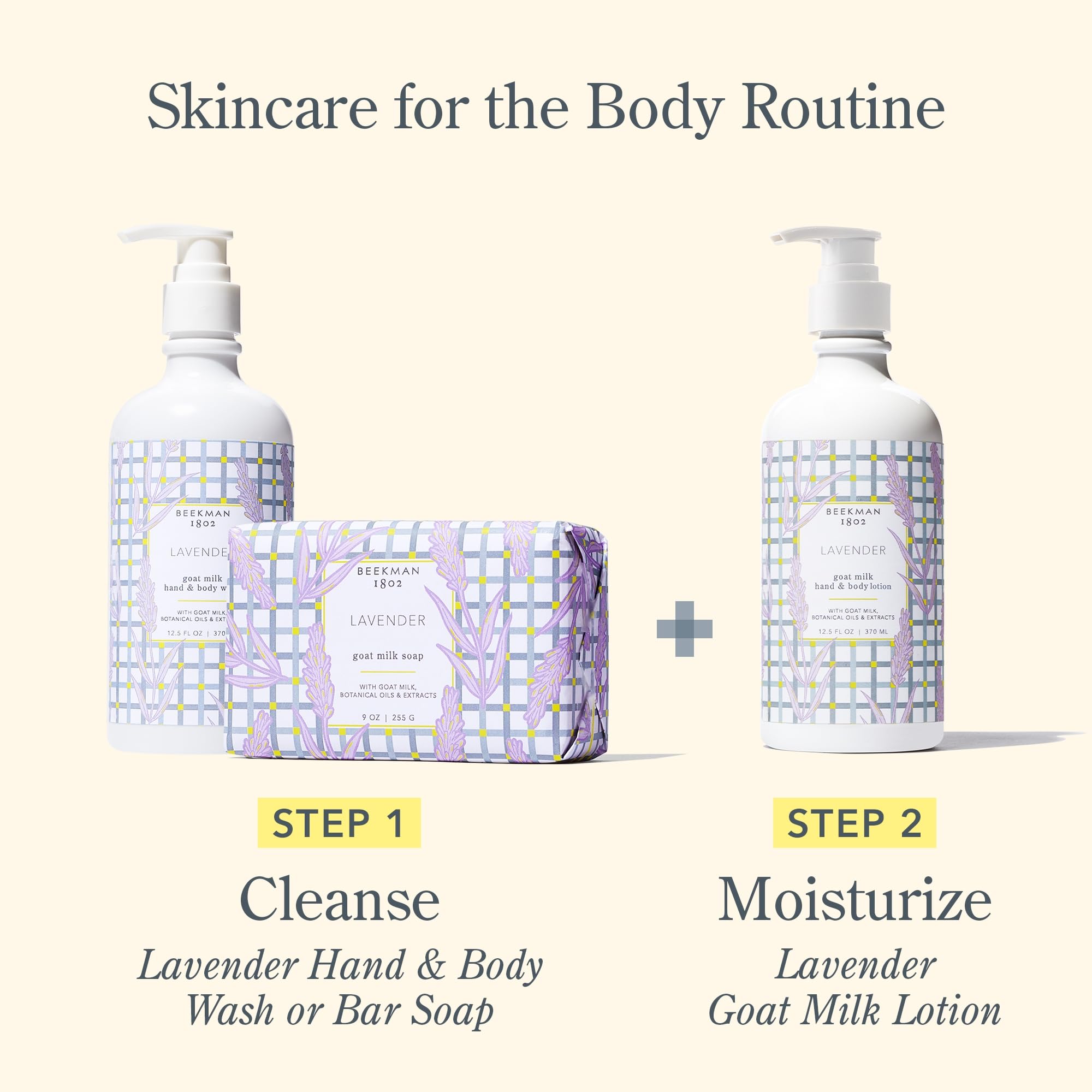 Beekman 1802 Goat Milk Hand Wash Lavender – 12.5 fl oz – Moisturizing & Gentle | Cruelty-Free