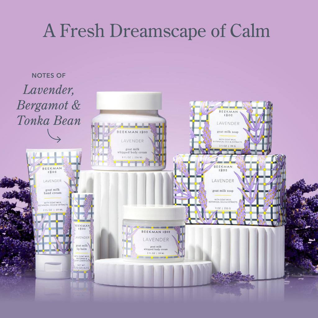 Beekman 1802 Goat Milk Hand Wash Lavender – 12.5 fl oz – Moisturizing & Gentle | Cruelty-Free