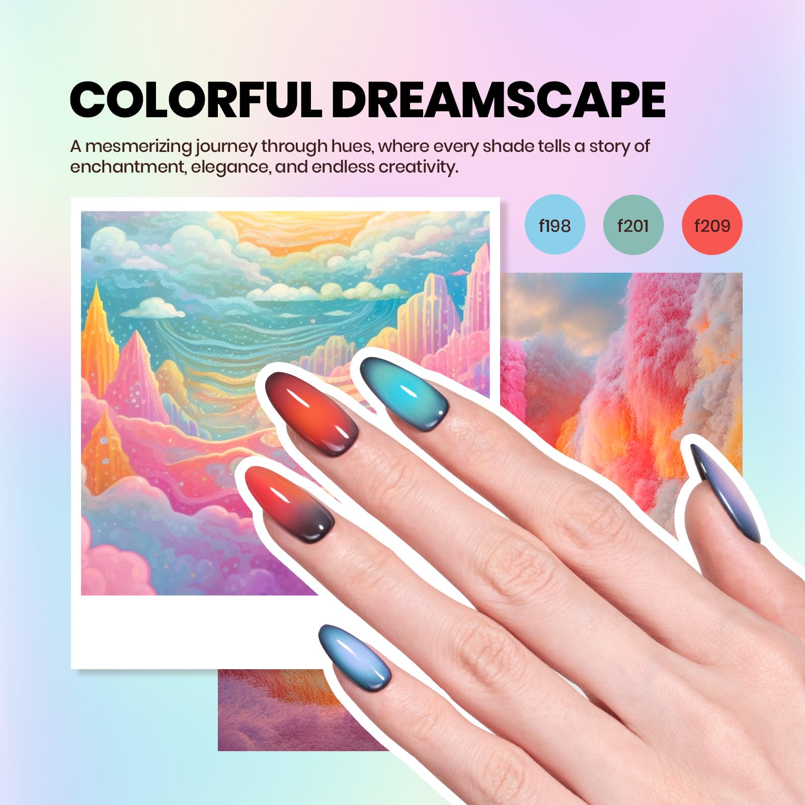 Beetles Gel Nail Polish Kit with UV/LED Lamp — 31-Piece DIY Mani Set (20 Colors + Base & Top Coats)
