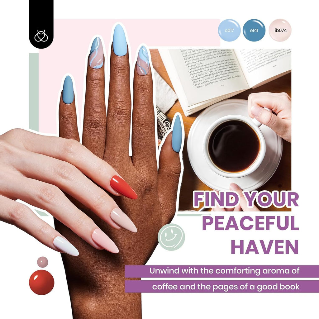 Beetles Gel Polish Kit 85 Pcs with UV LED Lamp 55 Colors for At-Home Manicures