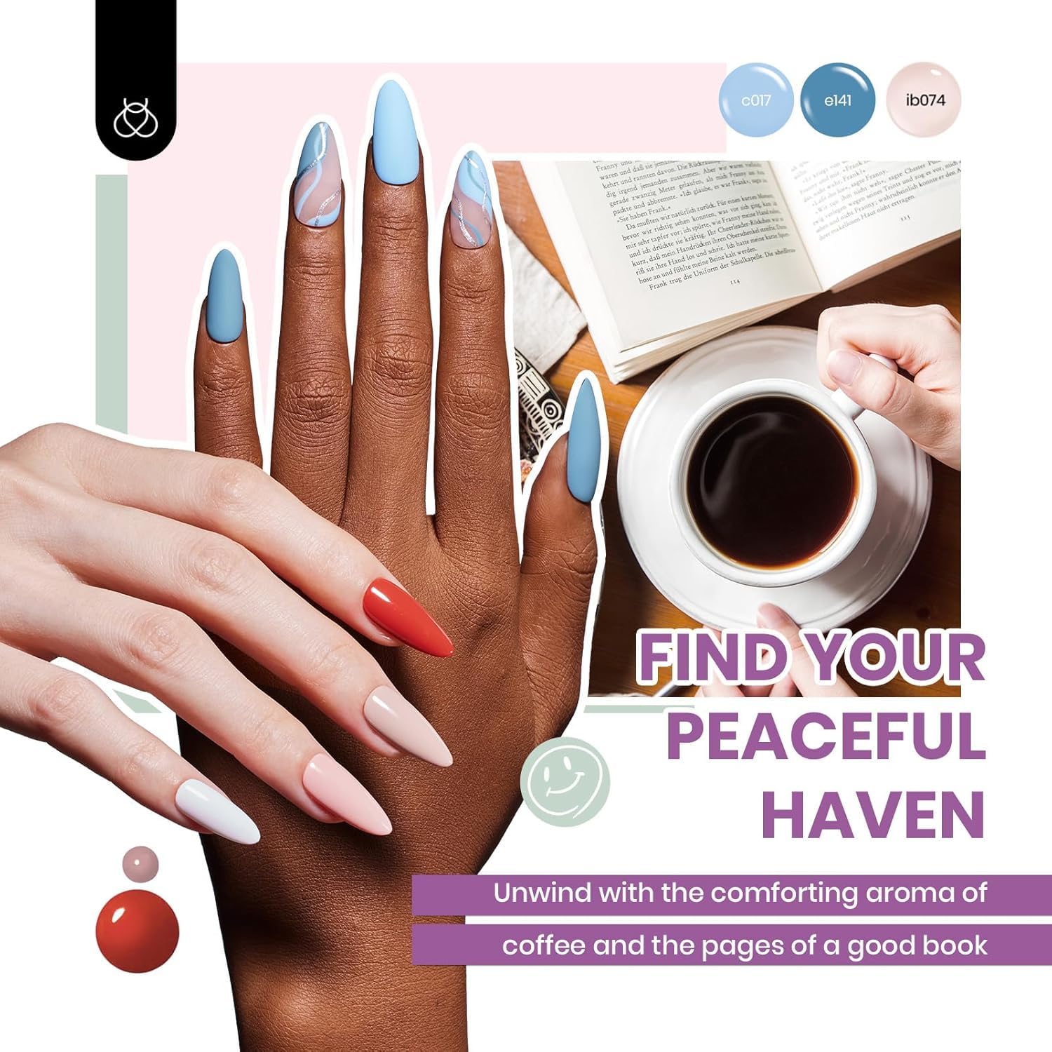 Beetles Gel Polish Kit 85 Pcs with UV LED Lamp 55 Colors for At-Home Manicures
