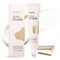 Beetles Caffeine Eye Cream with Retinol – Brighten Under Eyes, Blur Fine Lines | Cooling Metal Tip, 0.68 fl oz