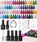 Beetles Cat Eye Gel Nail Polish Set — 36 Colors + Magnet Kit
