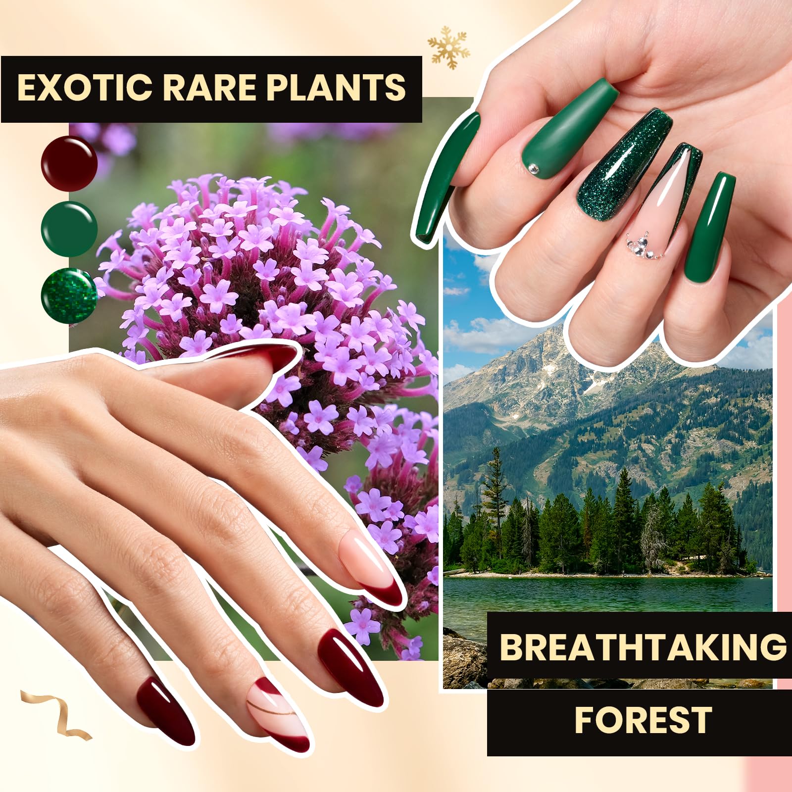 Beetles Gel Nail Polish Kit with UV Lamp – 68 Pcs, 45 Colors, Gift-Ready Set