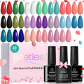 Beetles Gel Nail Polish Set – 23pc Spring Colors with Base & Top Coat for Beginners