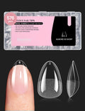 Beetles Gel Nail Tips 576Pcs – Extra Short Almond Half Matte Press-On Nail Tips for Easy DIY Extensions