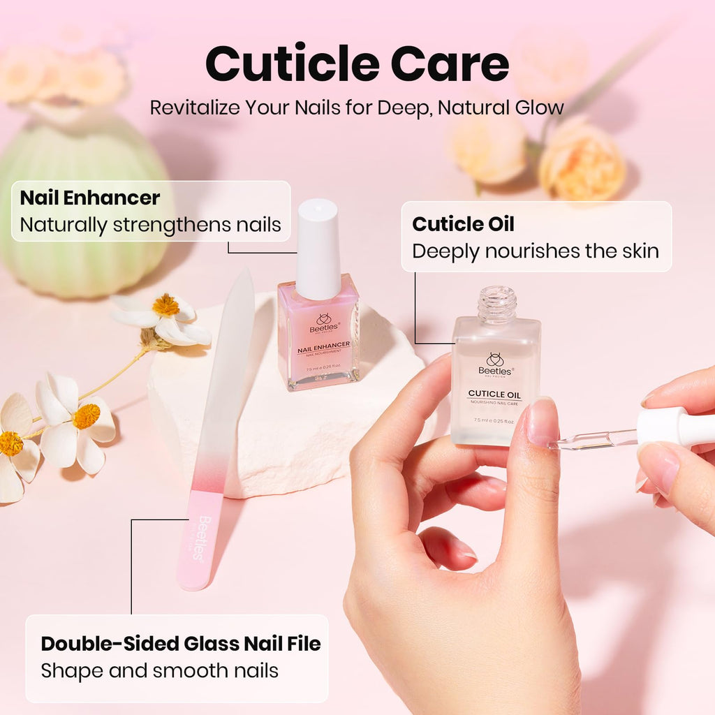 Beetles Gel Polish Remover Kit – 14pc At-Home Manicure & Nail Care Tools
