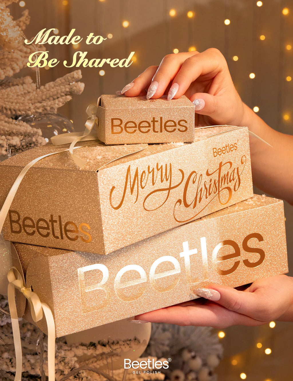 Beetles Gel Polish Gilded Boutique Advent Calendar – 24 Days of Gel Nail Colors & Luxury Gifts